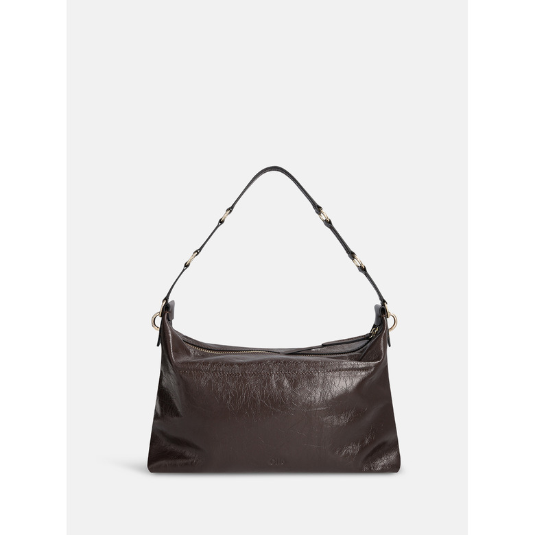 Clio Goldbrenner schoudertas bruin 3