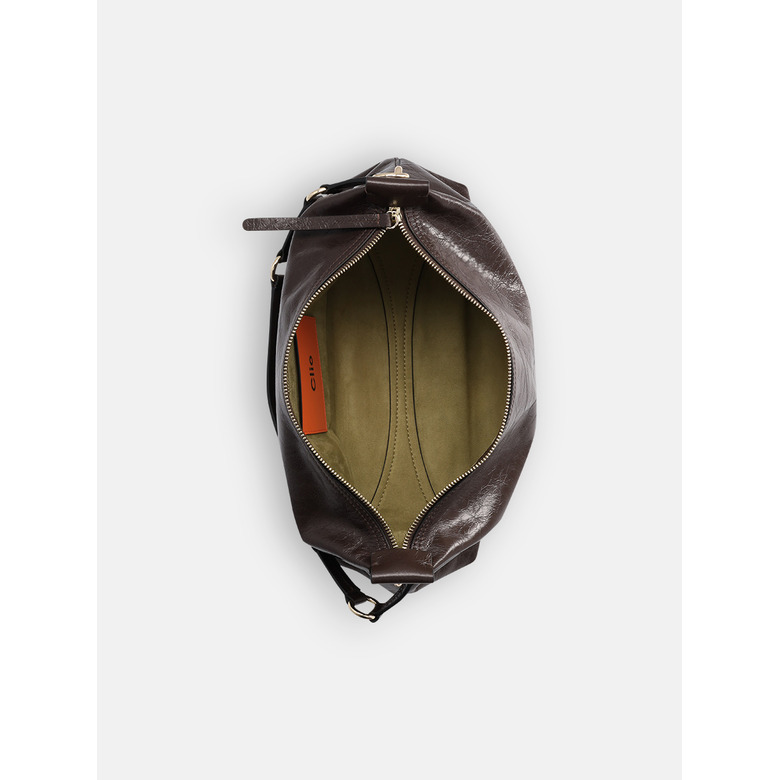 Clio Goldbrenner schoudertas bruin 4