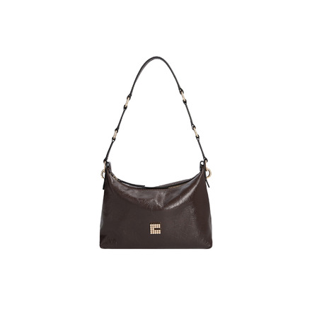 Clio Goldbrenner schoudertas bruin
