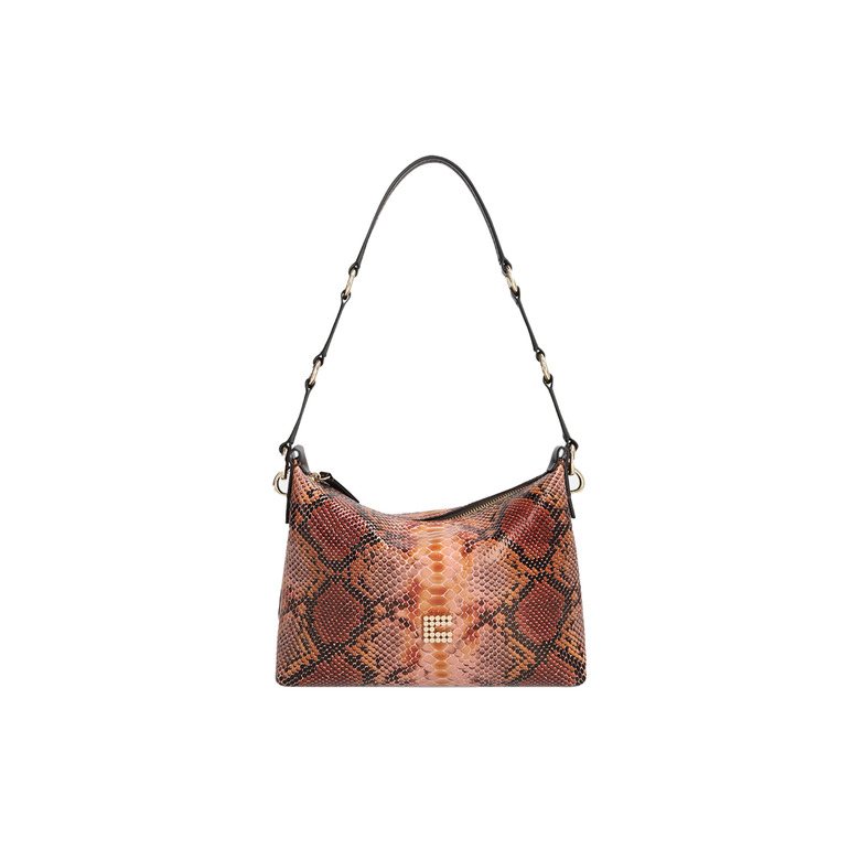 Clio Goldbrenner sac porté épaule rose 1