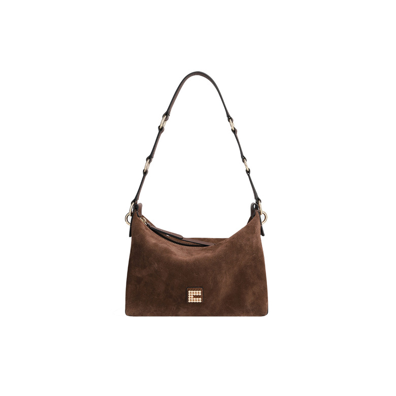 Clio Goldbrenner schoudertas bruin 1