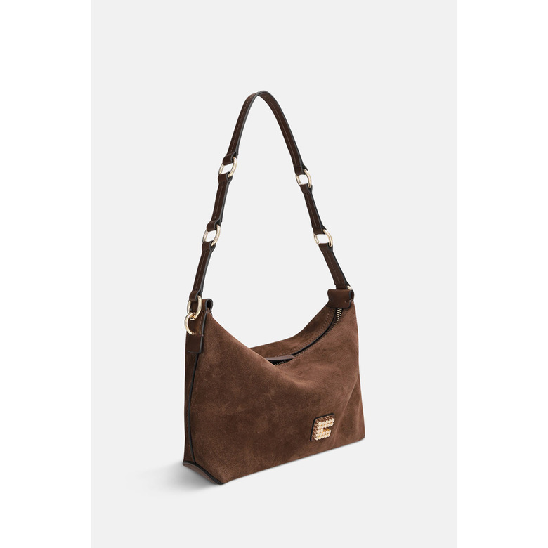 Clio Goldbrenner schoudertas bruin 2