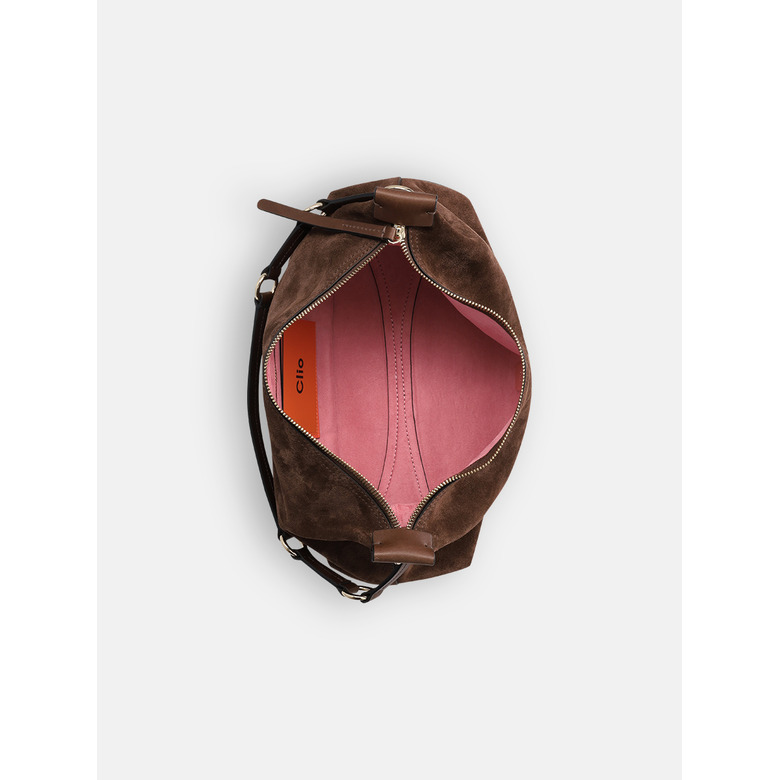 Clio Goldbrenner schoudertas bruin 4
