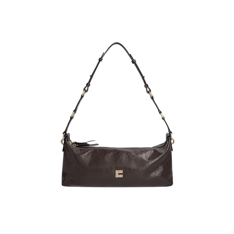 Clio Goldbrenner schoudertas bruin 1