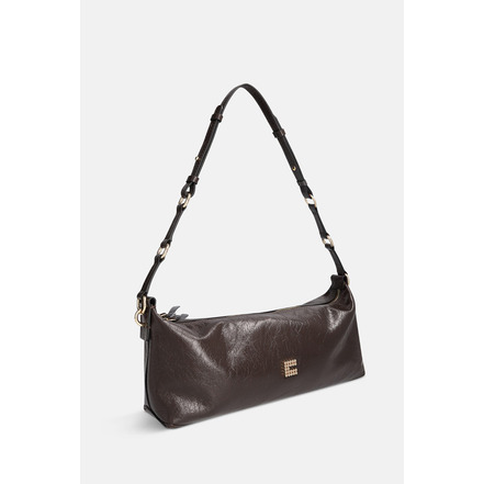 Clio Goldbrenner schultertasche braun