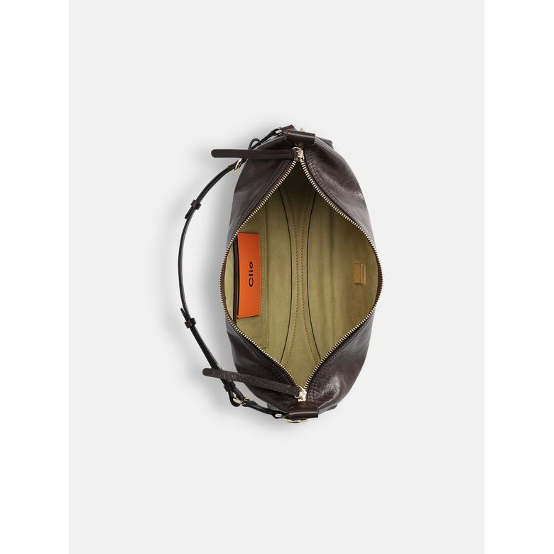 Clio Goldbrenner schoudertas bruin 4