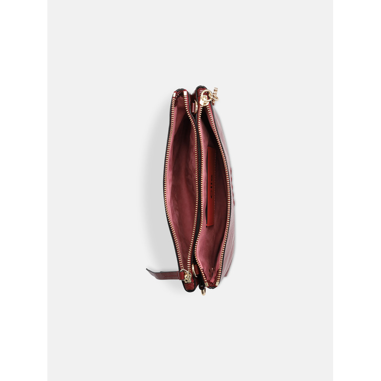 Clio Goldbrenner crossbody bordeaux 4