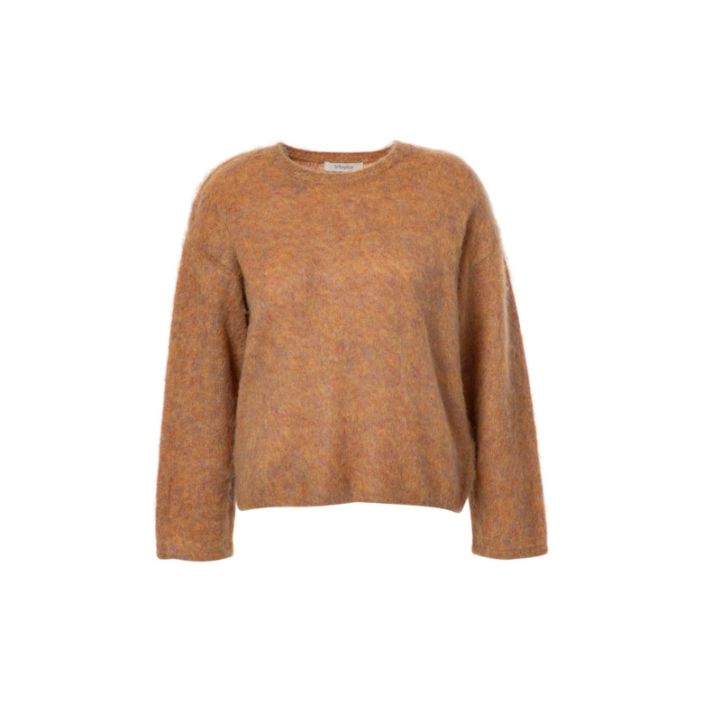 Jcsophie sweater cognac 1