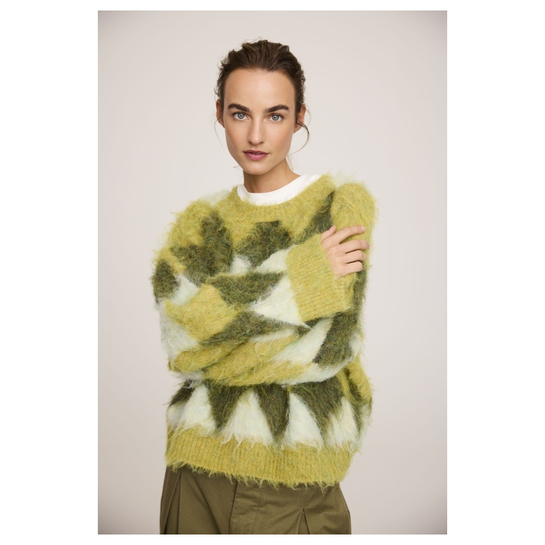 Jcsophie sweater groen 2