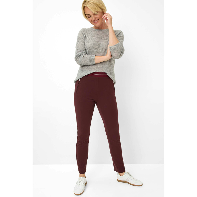 Raphaela broek bordeaux 2