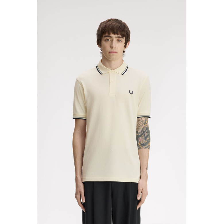 Fred Perry chemise ecru 2