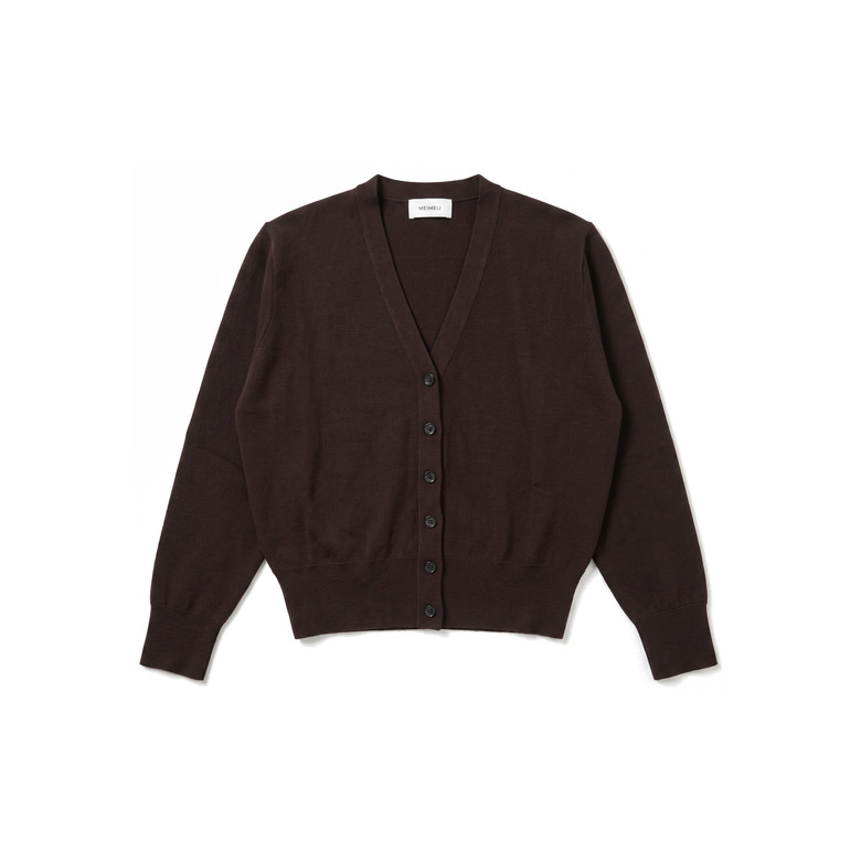 Meimeij cardigan brun 1