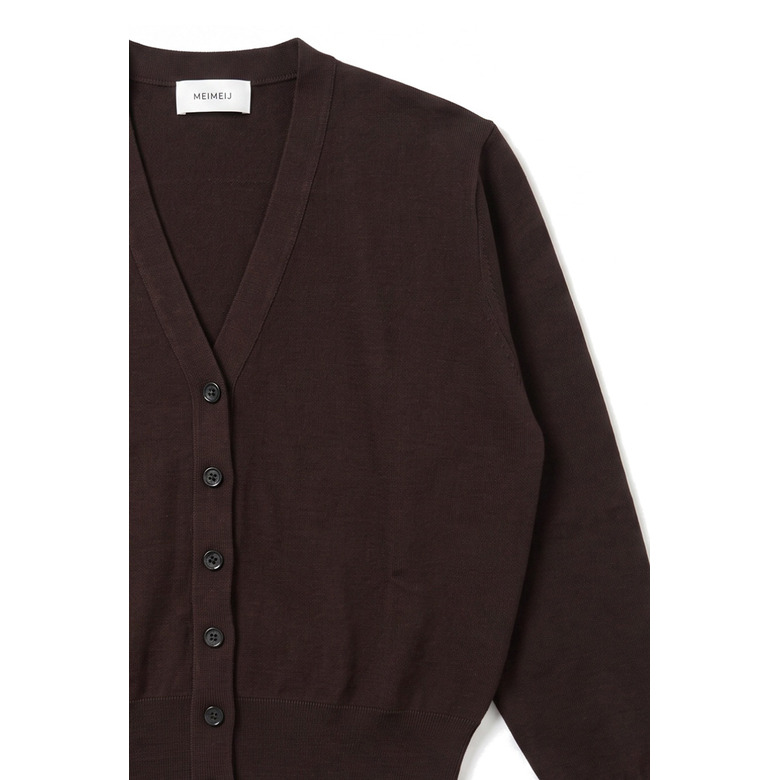 Meimeij cardigan brun 2