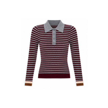 Indee polo bordeaux