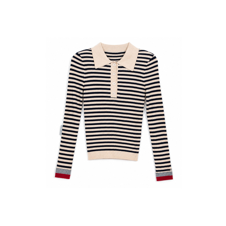 Indee polo blauw 1