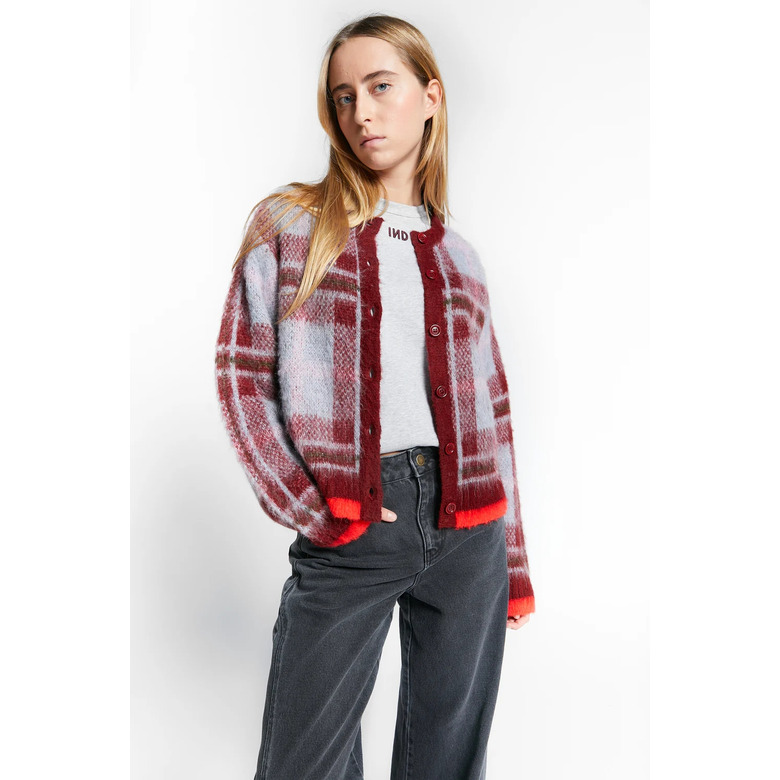 Indee cardigan bordeaux 2