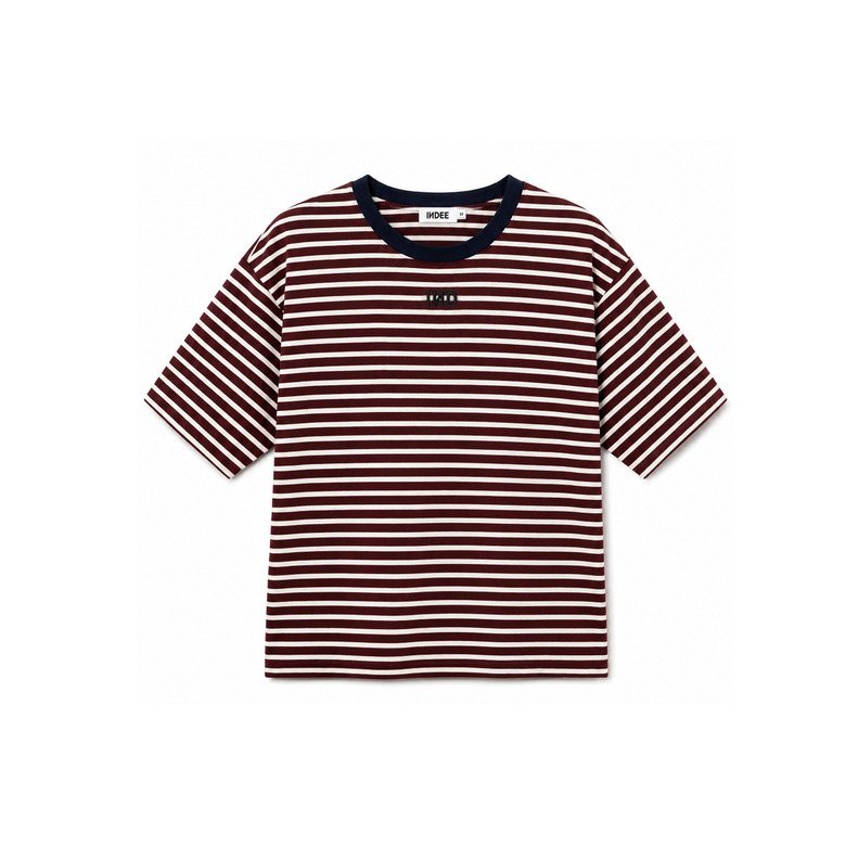 Indee t-shirts bordeaux 1