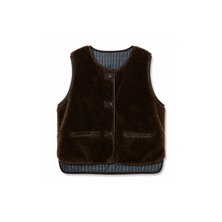 Indee vest bruin 1