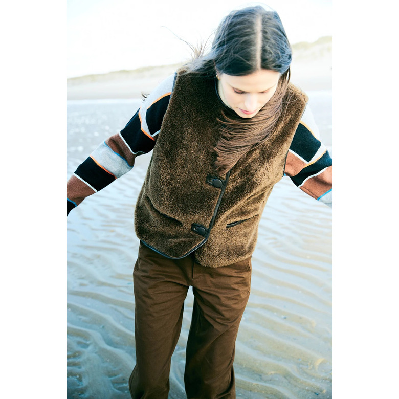 Indee vest bruin 2