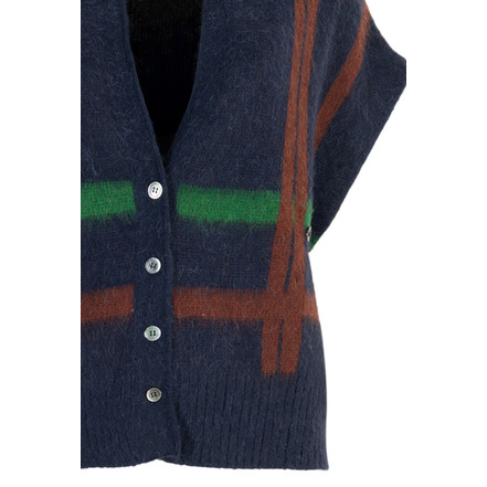 Floor cardigan blauw