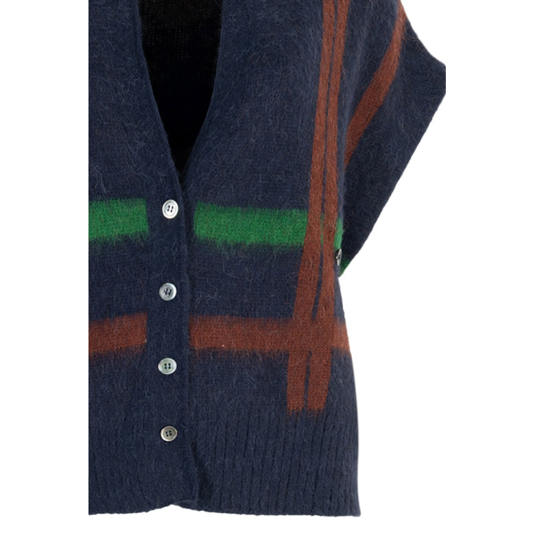 Floor cardigan blauw 2