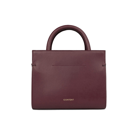 Atelier Content handtasche bordeaux