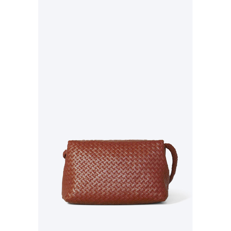 Allan K crossbody cognac 4