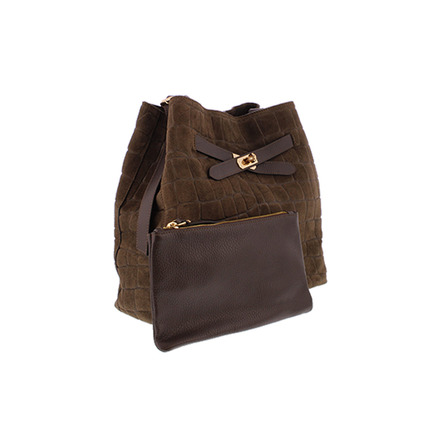 Carol J. schultertasche braun