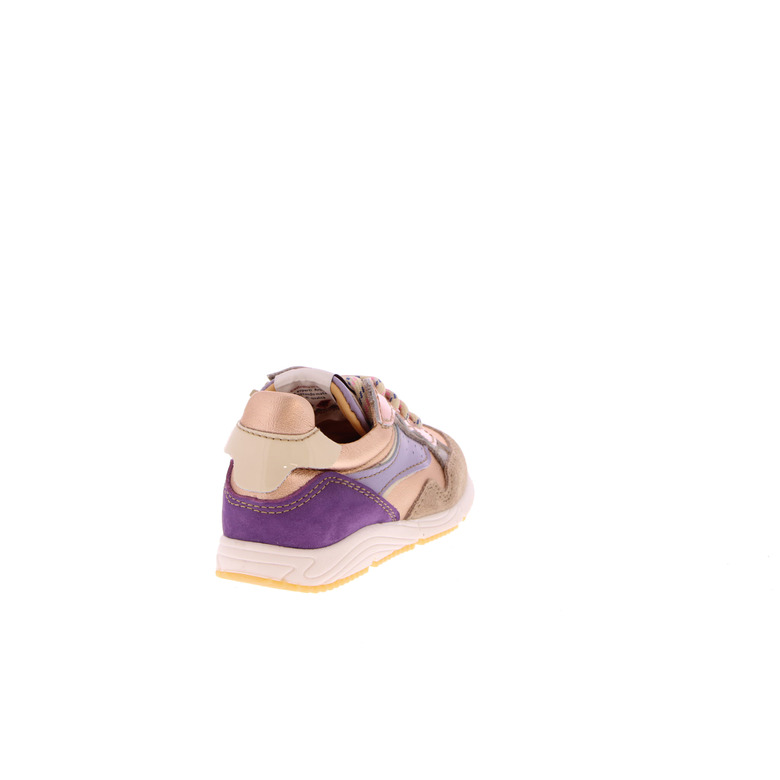Ocra schnürschuhe rosa 4