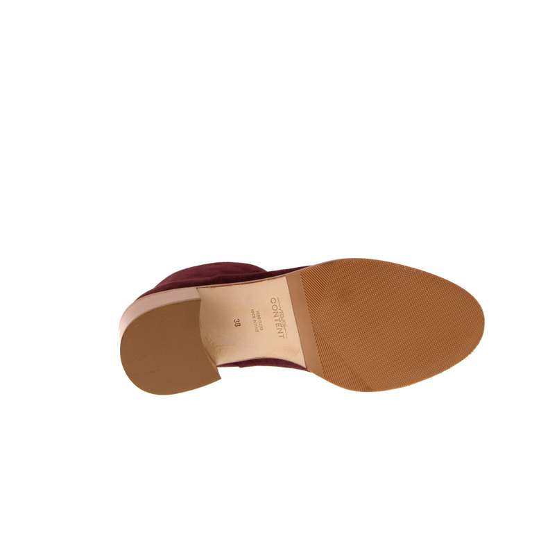 Atelier Content stiefelette bordeaux 5