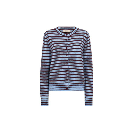 Mosmosh strickjacke blau