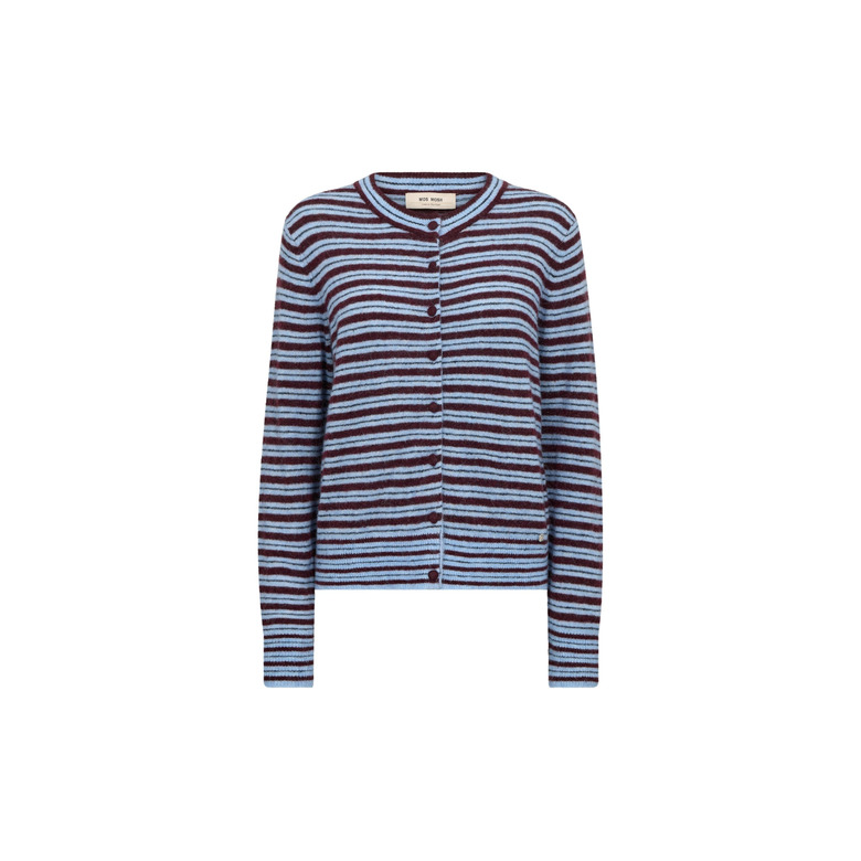 Mosmosh strickjacke blau 1