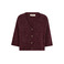 Mosmosh strickjacke bordeaux 1