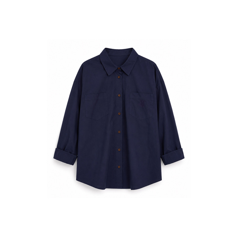 Nathalie Vleeschouwer bluse blau 1