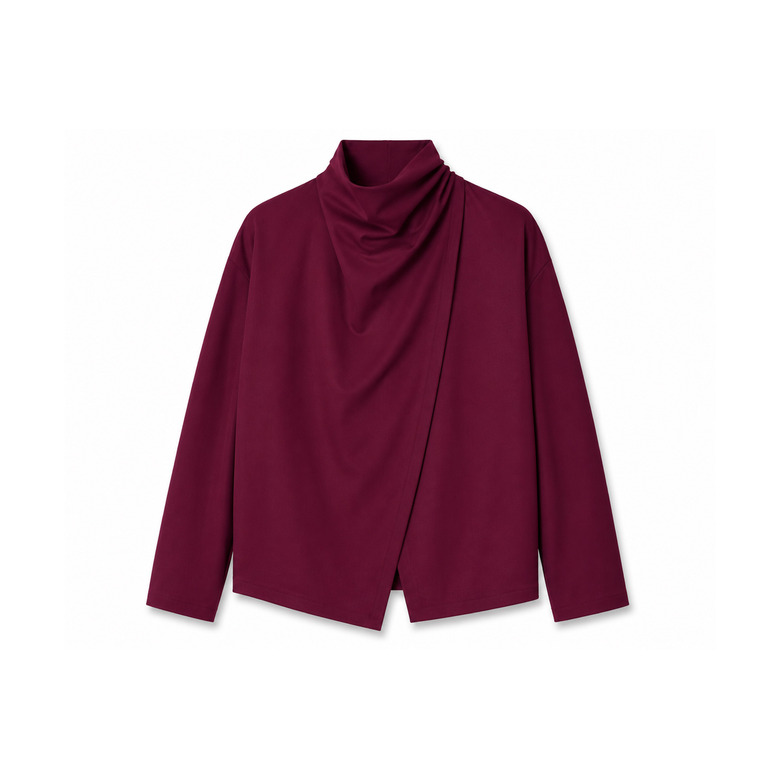 Nathalie Vleeschouwer weste bordeaux 1
