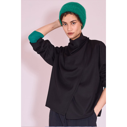 Nathalie Vleeschouwer veste noir