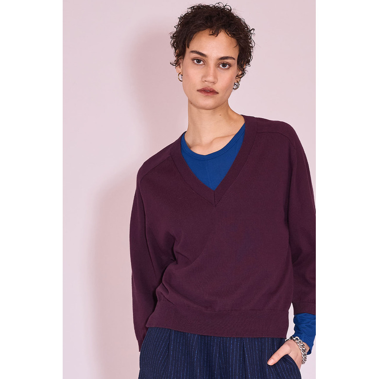 Nathalie Vleeschouwer pullover lila 2