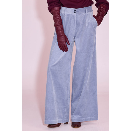 Nathalie Vleeschouwer pantalon bleu