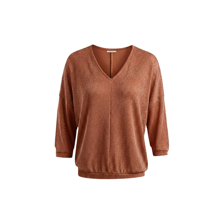 Hampton Bays pullover orange 1