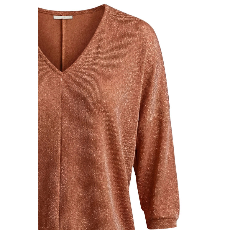 Hampton Bays pullover orange 2