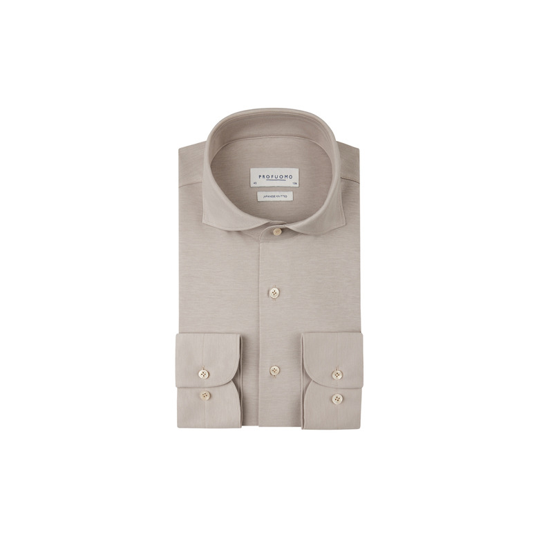 Profuomo chemise beige 1