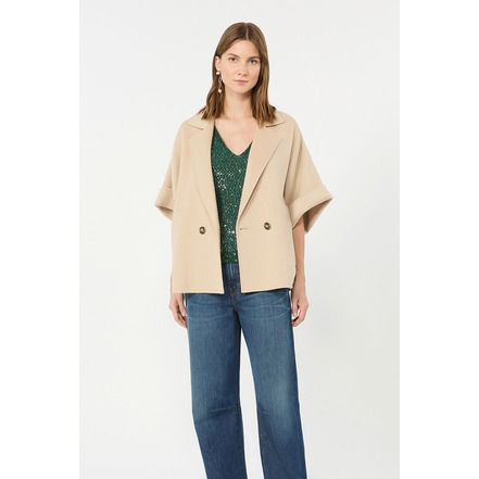 Weekend - Maxmara vest lightbrown