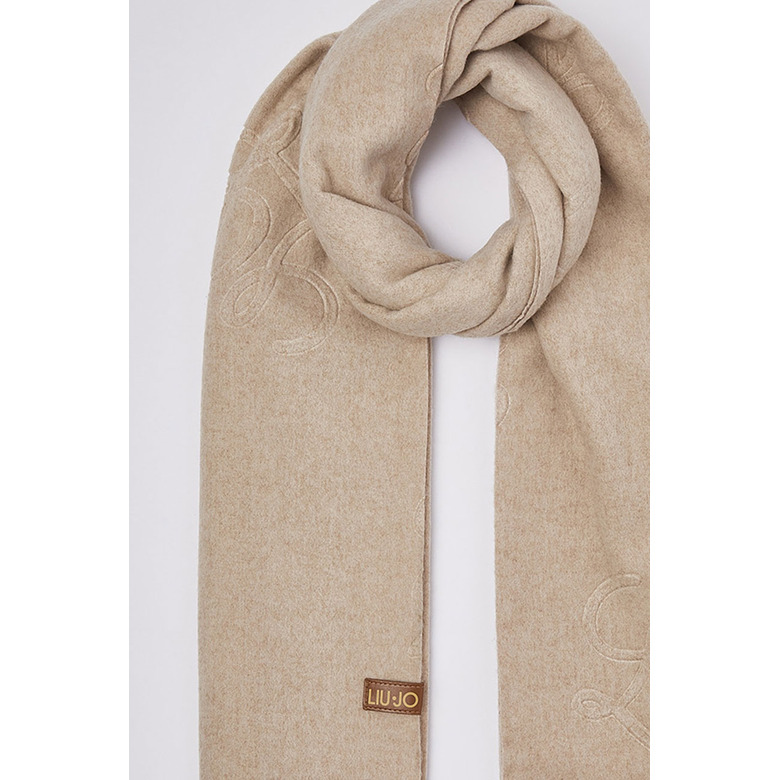 Liu Jo scarf lightbrown 2