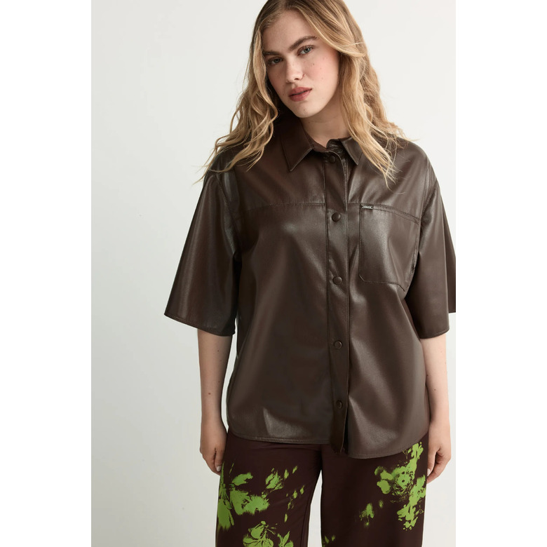Xandres bluse braun 2