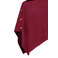 Les Cordes poncho bordeaux 2