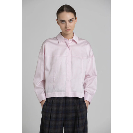 Gigue chemisier rose