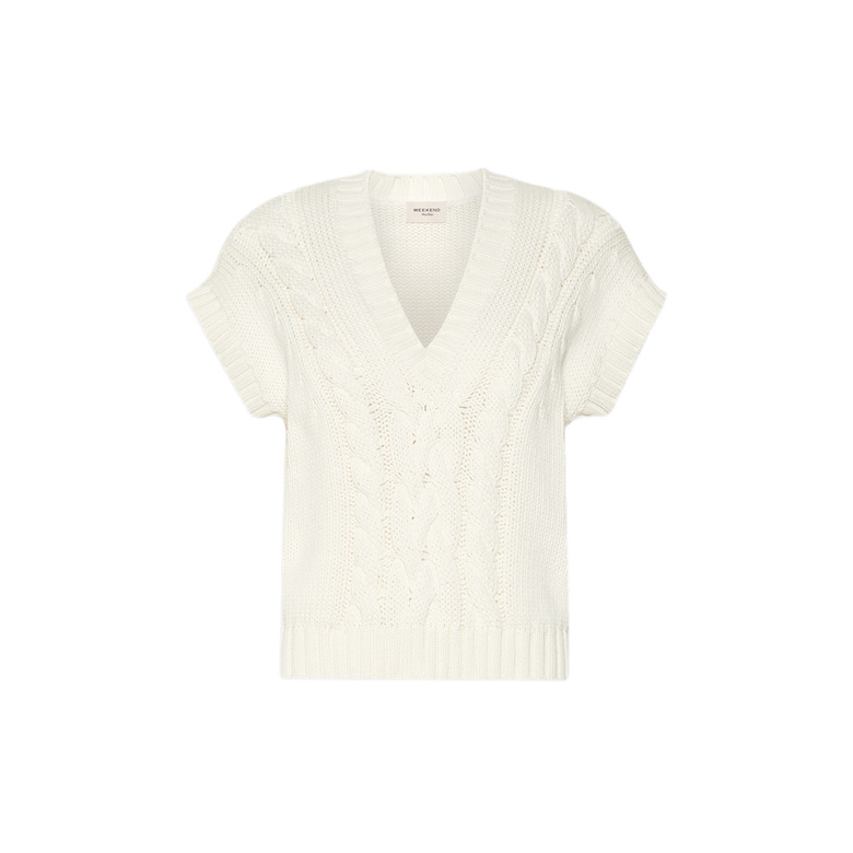 Weekend - Maxmara vest ecru 1
