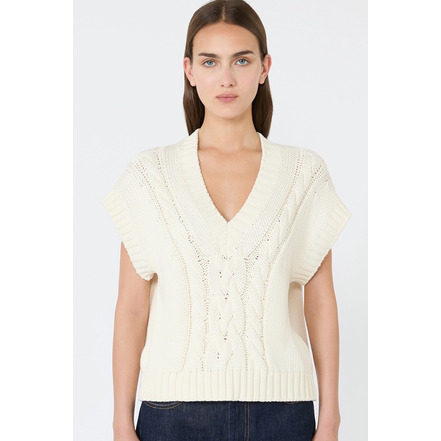 Weekend - Maxmara weste ecru