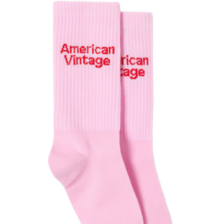 American Vintage socken rosa