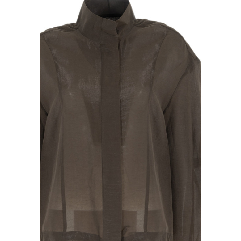 Oscar blouse brown 2
